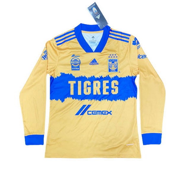 Thailande Maillot Football Tigres la UANL Domicile 2020-21 Jaune